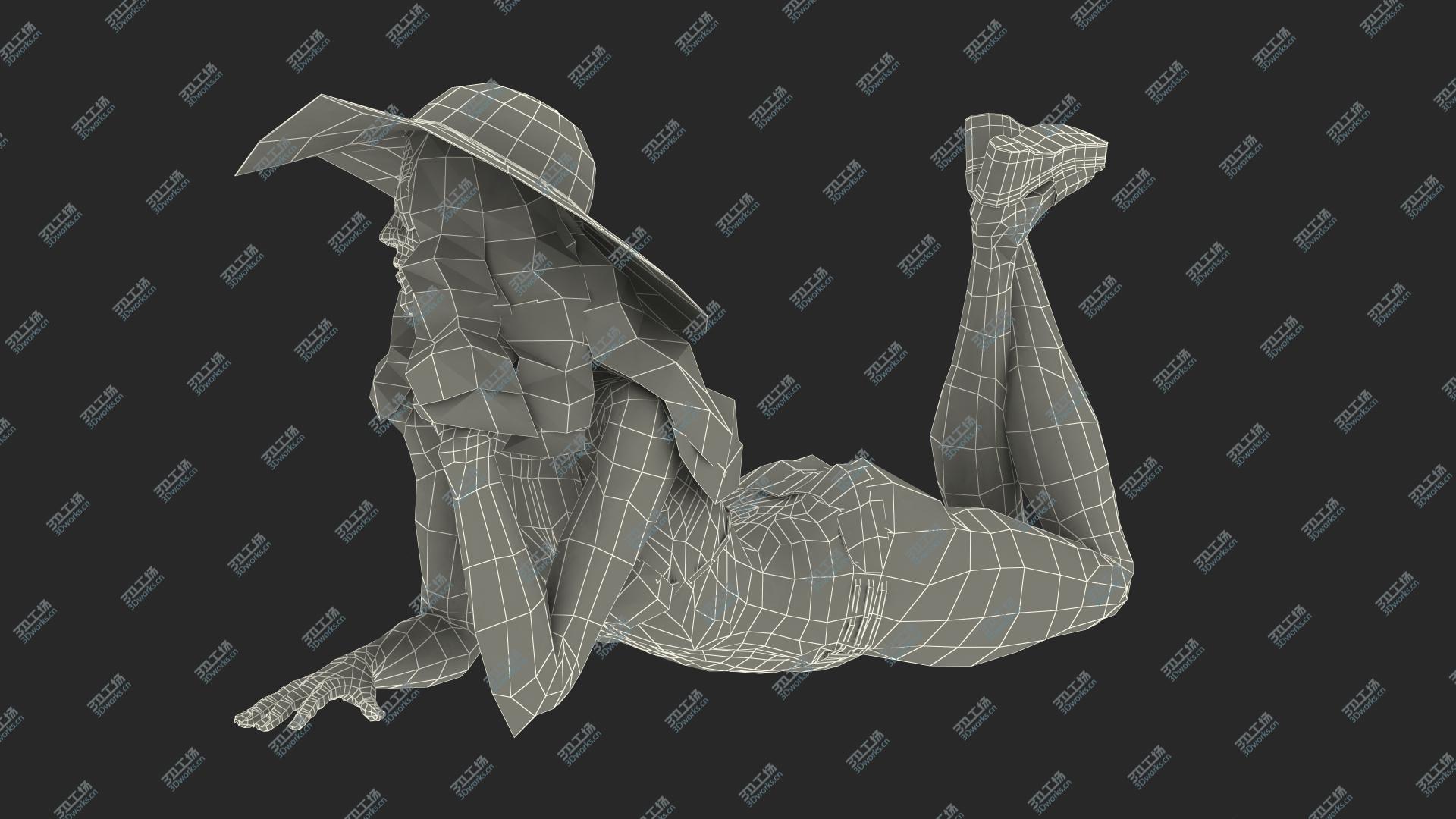images/goods_img/20210313/3D Bikini Girl Lying Pose model/4.jpg